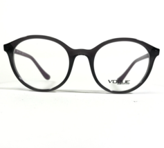 Vogue VO 5052 1905 Eyeglasses Frames Dark Grey Purple Round Full Rim 49-19-140 - £51.31 GBP
