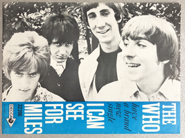 The Who Magazine Ad for I Can See For Miles and Magic Bus Original 1960s - $35.00