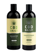 Revitalizing Daily Shampoo & Conditioner Menthol + Cedarwood by Earthly Body Duo