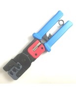 Modular Crimp Tool 8P/RJ-45, 6P/RJ-11, 4P/RJ-22 Crimper, Cutter, and Stripper - $29.95