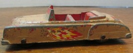 VINTAGE TOOTSIETOY DIECAST ROD BUSTERS FLAMES CAR  METAL 4&quot; - $18.00