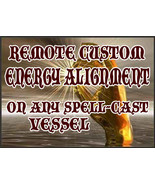 *NEW & EXCITING OPTION * REMOTE CUSTOM ENERGY ALIGNMENT ON ANY SPELLCAST VESSEL  - $29.99