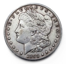 1898-S Argent Morgan Dollar En Extra Fin XF État, Naturel Couleur - £78.48 GBP