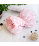 [Pink Bow] Fleece Throw Blanket Travel Pillow Blanket - $24.99