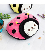 [Sirotan - Ladybug Pink] Blanket Travel Pillow Blanket  - £21.89 GBP