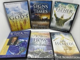 Lot Of 6 Christian Broadcasting Network DVDs Religious Pat Robertson 5 SEALED - £14.48 GBP