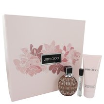 Jimmy Choo By Jimmy Choo 3.3 Oz Eau De Parfum Spray 3 Pcs Gift Set  image 3