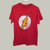 Flash Gordon Shirt Mens Medium Distressed Logo Graphic Tee DC Comics Casual - $10.98