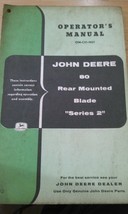 John Deere OM-C37-1057 Operator&#39;s Manual, 80 Rear Mounted Blade - £15.62 GBP