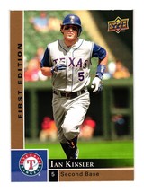 2009 Upper Deck #375 Ian Kinsler Texas Rangers - £3.16 GBP