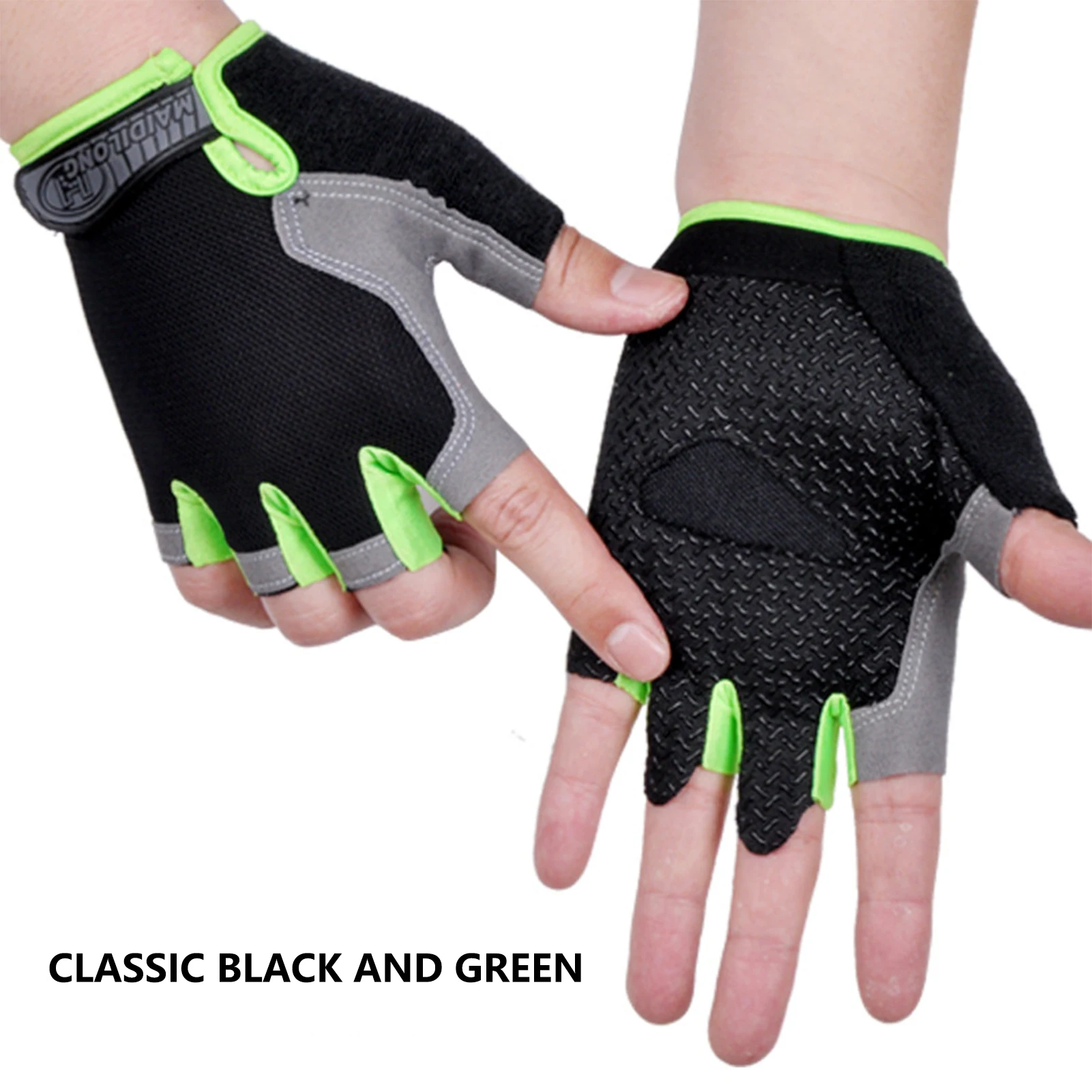 Half Finger Gloves Anti-Slip Women Men Half Finger Summer Fishing Cycling Finger - £82.79 GBP