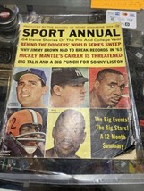 1964 Sport Annual Magazine KOUFAX-MANTLE-LISTON-RUSSELL-BROWN - £14.94 GBP