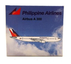 Vtg Schabak BOX ONLY 1:600 Philippine Airlines Airbus A-300 Aircraft Ger... - $10.00