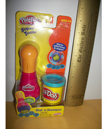 Playskool Craft  Kit Toy Twist Dial-N-Stamper Play-Doh Modeling Clay Sup... - $9.49