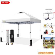 10x10 Pop Up Canopy - Effortless One Push Setup, UV &amp; Water Resistant, 1... - $304.87
