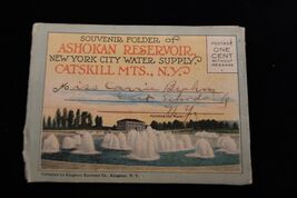 Vtg Ashokan Resevoir Kingston Souvenir Co. Postcard Packet Curt Teich Ep... - $9.99