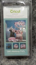 New Cricut GIRLS MAKEUP PARTY Cartridge Girls Night Sleepover Slumber Ma... - $12.99