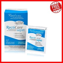 Portable RetiCare Wipes with Lidocaine - Pain Relief for Hemorrhoids - 1... - $660.61 MXN