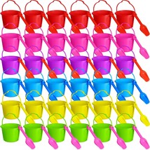 36 Sets Beach Sand Toys Bulk Includes Sand Shovel With Sand Bucket 6.3 I... - $62.99