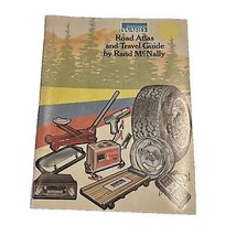 Road Atlas Travel Guide 1979 Rand McNally Montgomery Ward Tires Auto Ser... - £8.07 GBP