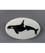 Older Vancouver Aquarium Pin - Featuring a Killer Whale - Stunning Grpahic - $16.41 CAD