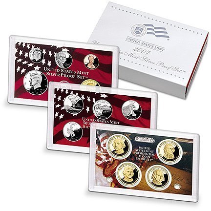 2007 S Silver Proof Set - $69.82