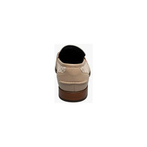 Stacy Adams Brinkley Moc Toe Bit Slip-On Dress Shoes Beige 25711-250 image 7