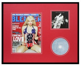 Courtney Love 16x20 Framed 2004 Blender Magazine &amp; Hole CD Set - $79.19
