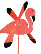 PINK FLAMINGO WIND SPINNER - Amish Whirlybird Weather Resistant Whirligi... - £67.33 GBP