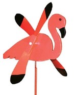 PINK FLAMINGO WIND SPINNER - Amish Whirlybird Weather Resistant Whirligi... - £67.71 GBP