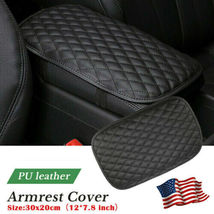 Car Auto Accessories Armrest Cushion Cover Center Console Box Pad Protector US - £19.65 GBP