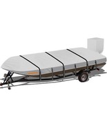 Waterproof Jon Boat Cover, 12-14ft Trailerable 600D Heavy Duty Marine Grade - €90,49 EUR