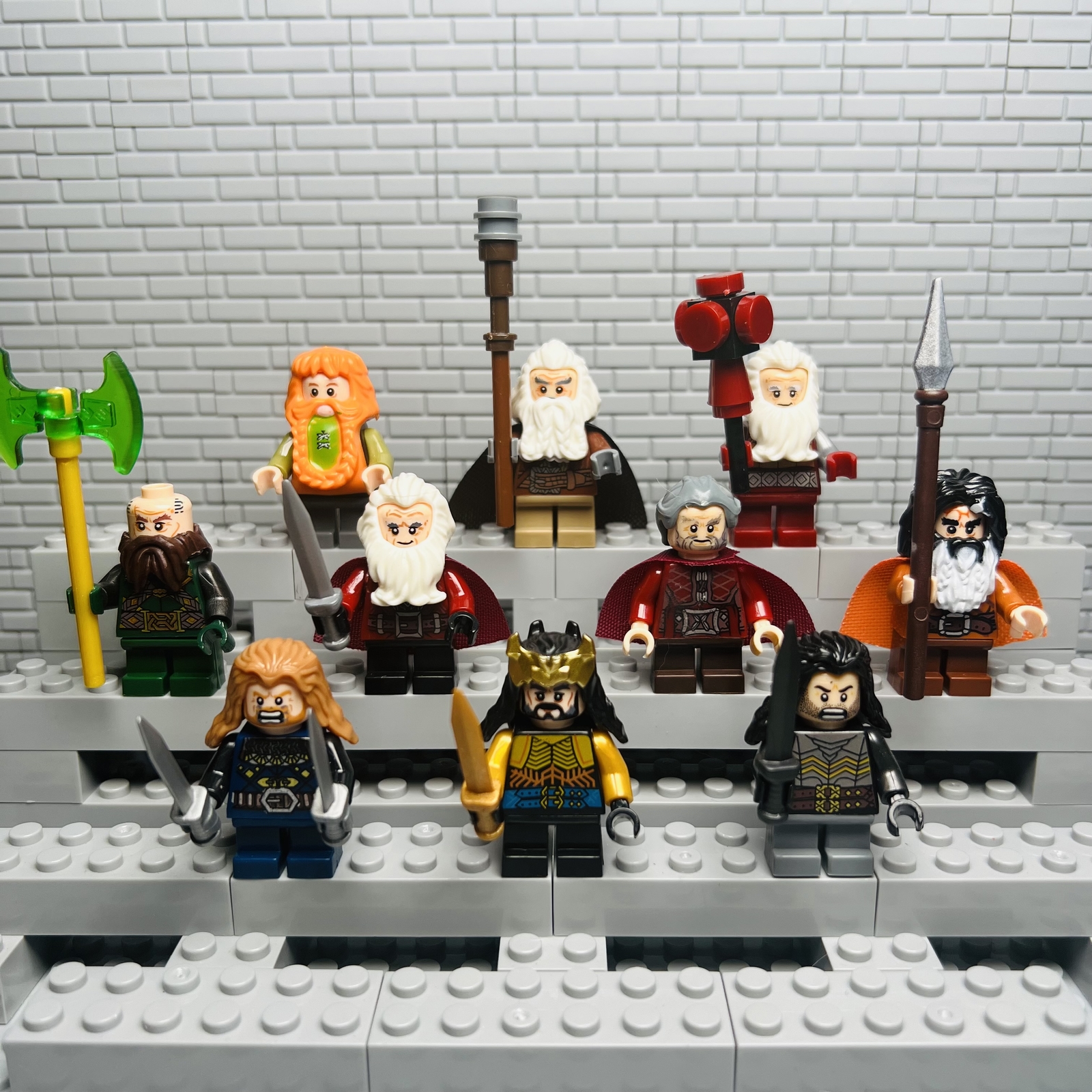 Lord of the Rings Custom Minifigure Lot of 11 - $27.00
