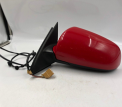 2002-2008 Audi A4 Driver Side View Power Door Mirror Red OEM P04B07003 - £71.06 GBP