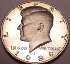 United States Proof 1989-S John F. Kennedy Half Dollar~Free Shipping - $7.93