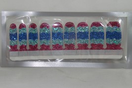 Nail Polish Strips (18 double ended) (new) OCEAN OMBRE - £8.56 GBP