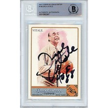 Dick Vitale ESPN Signed 2011 Allen and Ginter On-Card Auto Beckett BGS Autograph - £155.53 GBP