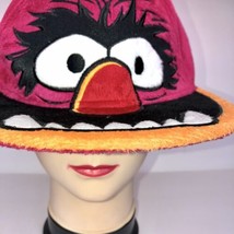 The Muppet&#39;s Jim Henson Fuzzy Animal Baseball Cap Hat Flat-bill 7 1/4&quot; Vintage - £14.02 GBP