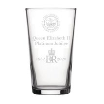 Chichi Gifts Dartington Crystal Queen Elizabeth II Platinum Jubilee 70 Years Pin - £14.17 GBP+