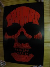 The Cramps Poster Fillmore Halloween 2000 - £52.85 GBP