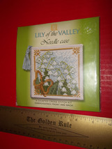 Craft Gift Thread Kit Lily of the Valley Needle Case Counted Cross Stitch Set - £15.04 GBP