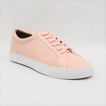 Talbots Women Low Top Sneakers Court Perf Size US 6.5M Bleached Coral Leather - £29.17 GBP