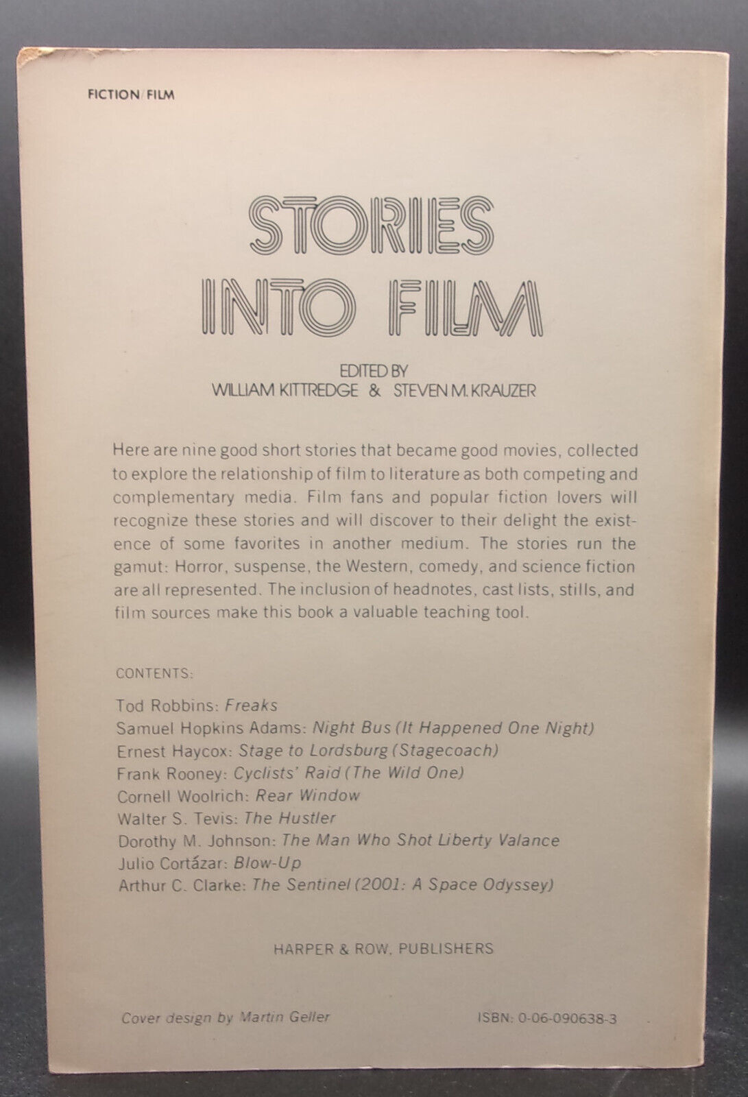 STORIES INTO FILM First ed. TPBO FREAKS REAR WINDOW HUSTLER BLOW-UP STAGECOACH Item image 2