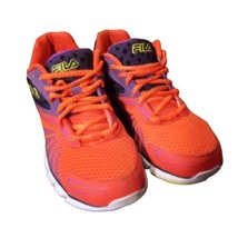 Fila Womens Electro Volt 2 Size 11 Sneakers Purple Orange Low Top  5SR21486-840 - £33.10 GBP