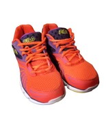 Fila Womens Electro Volt 2 Size 11 Sneakers Purple Orange Low Top  5SR21... - £32.87 GBP