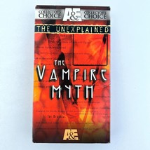 A&amp;E Collector&#39;s Choice Unexplained: The Vampire Myth VHS Video Tape - £15.78 GBP