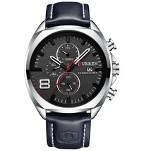 Curren Top Brands Men&#39;S Sport Watches Mens Waterproof Wristwatch Clock O... - £47.82 GBP