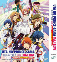 DVD Anime Uta No Prince-Sama Maji Love Season 1-4 (Volume. 1-52 End + Movie) - £63.85 GBP