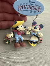 Walt Disney World Port Orleans Resort Riverside Mickey Minnie Figurine Ornament image 2