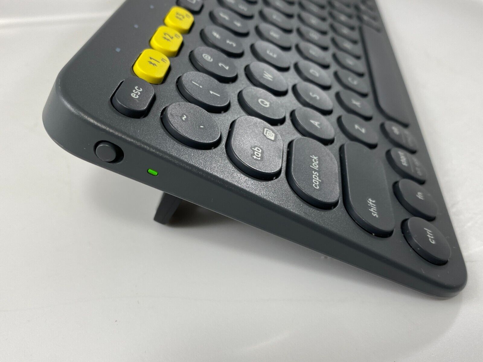 Logitech Bluetooth Mini Keyboard K380 Multi-Device Y-R0056 5th Gen Gray Wireless - $26.95